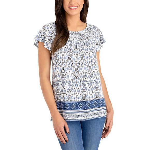Hilary Radley Tops - Hilary Radley Boho Flowy Top - Size Medium